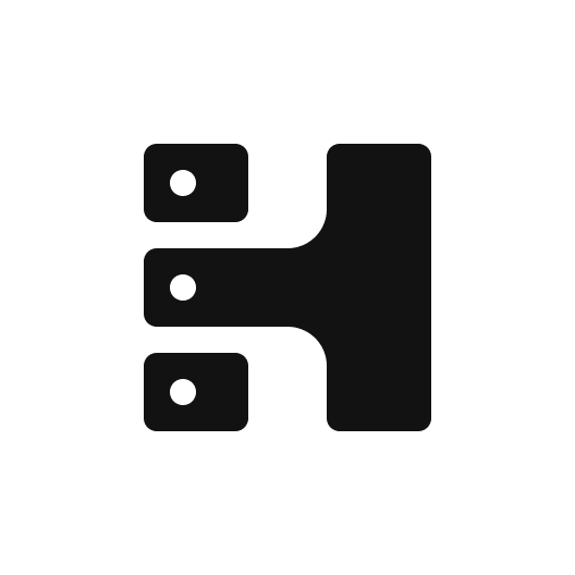 Logo HOSTWARE — Noir sans fond